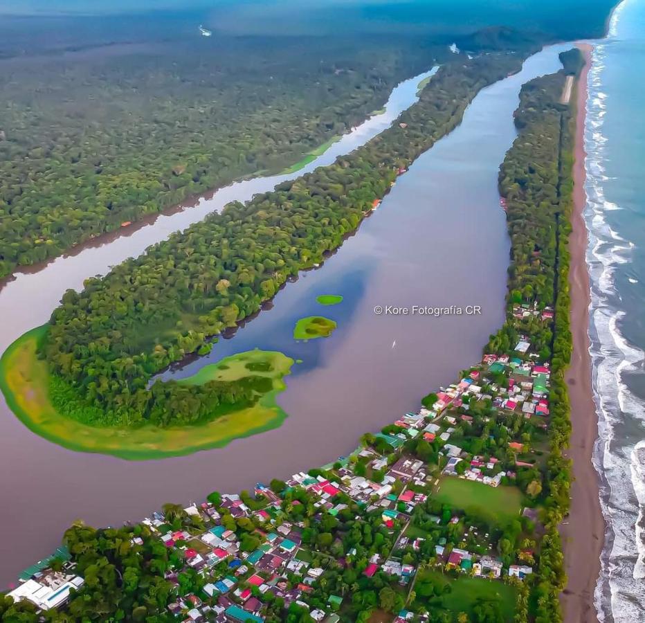 Casa Caribe Bed and Breakfast Tortuguero Buitenkant foto